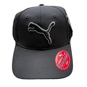 Puma Unisex Hat Small Black Silver